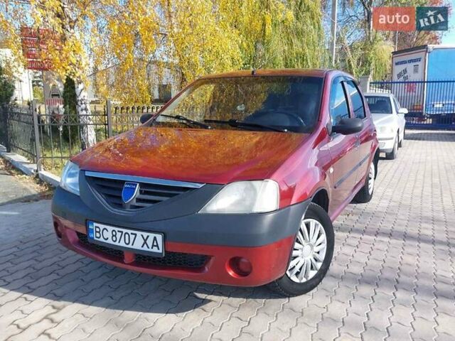 Дачия Логан 2005 в Трускавце на Automoto.ua Красный Дачия Логан, объемом двигателя 1.39 л и пробегом 260 тыс. км за 2000 $, фото 8 на Automoto.ua
