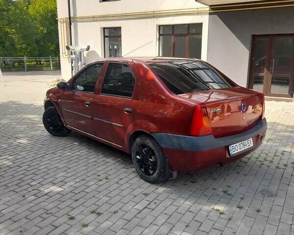 Красный Дачия Логан, объемом двигателя 1.4 л и пробегом 230 тыс. км за 2599 $, фото 5 на Automoto.ua