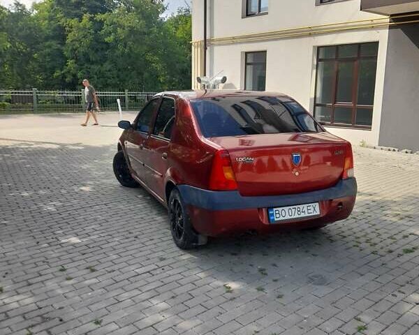Красный Дачия Логан, объемом двигателя 1.4 л и пробегом 230 тыс. км за 2599 $, фото 3 на Automoto.ua