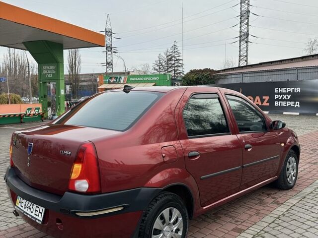 Красный Дачия Логан, объемом двигателя 1.4 л и пробегом 104 тыс. км за 4700 $, фото 5 на Automoto.ua