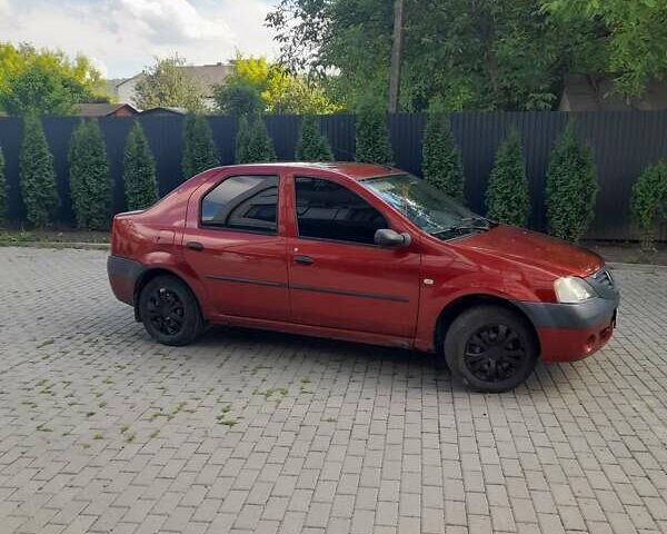Красный Дачия Логан, объемом двигателя 1.4 л и пробегом 230 тыс. км за 2599 $, фото 4 на Automoto.ua