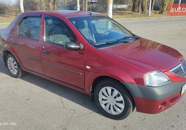 Червоний Дачія Logan, об'ємом двигуна 1.6 л та пробігом 174 тис. км за 4500 $, фото 1 на Automoto.ua