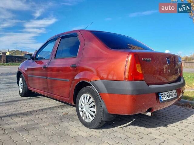 Дачия Логан 2005 в Трускавце на Automoto.ua Красный Дачия Логан, объемом двигателя 1.39 л и пробегом 260 тыс. км за 2000 $, фото 1 на Automoto.ua