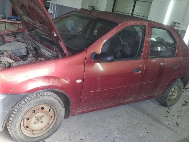 Красный Дачия Логан, объемом двигателя 1.4 л и пробегом 360 тыс. км за 900 $, фото 2 на Automoto.ua