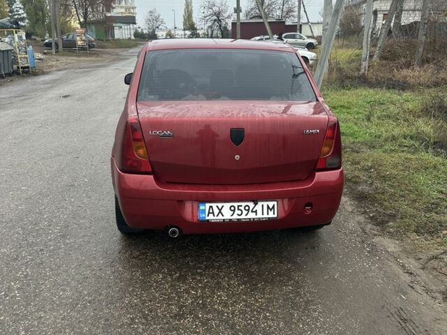 Красный Дачия Логан, объемом двигателя 1.6 л и пробегом 2 тыс. км за 4500 $, фото 2 на Automoto.ua