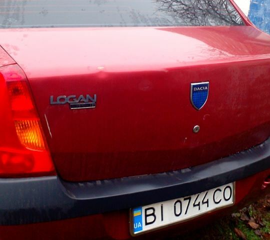 Красный Дачия Логан, объемом двигателя 1.4 л и пробегом 0 тыс. км за 2200 $, фото 5 на Automoto.ua