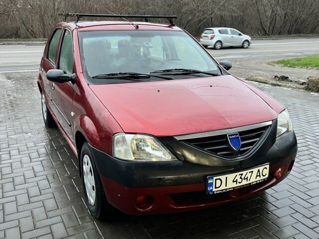 Красный Дачия Логан, объемом двигателя 1.4 л и пробегом 215 тыс. км за 2600 $, фото 1 на Automoto.ua