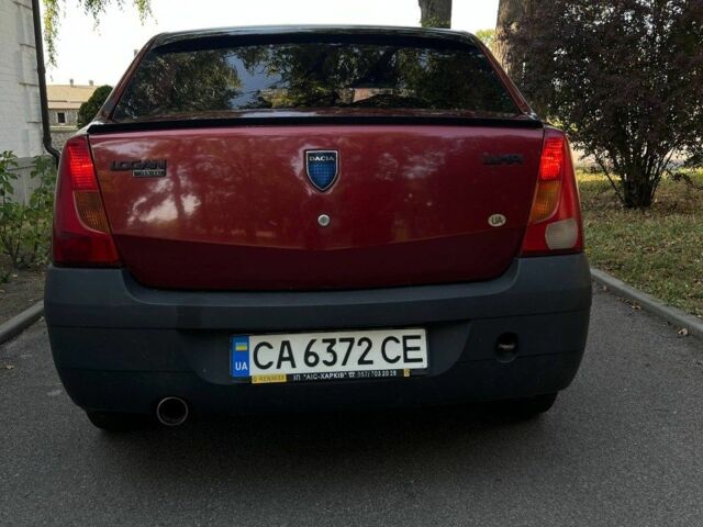 Красный Дачия Логан, объемом двигателя 1.4 л и пробегом 290 тыс. км за 2100 $, фото 3 на Automoto.ua