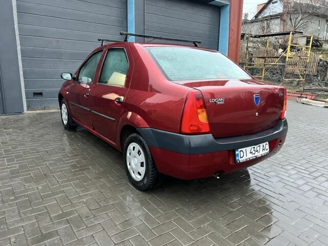 Красный Дачия Логан, объемом двигателя 1.4 л и пробегом 215 тыс. км за 2600 $, фото 7 на Automoto.ua
