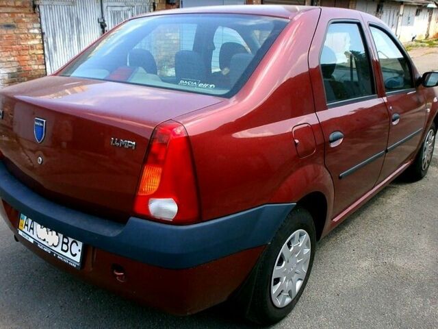 Красный Дачия Логан, объемом двигателя 1.4 л и пробегом 114 тыс. км за 1800 $, фото 5 на Automoto.ua
