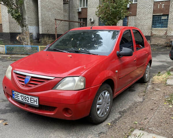 Красный Дачия Логан, объемом двигателя 1.4 л и пробегом 100 тыс. км за 3000 $, фото 3 на Automoto.ua