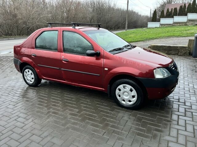 Красный Дачия Логан, объемом двигателя 1.4 л и пробегом 215 тыс. км за 2600 $, фото 4 на Automoto.ua