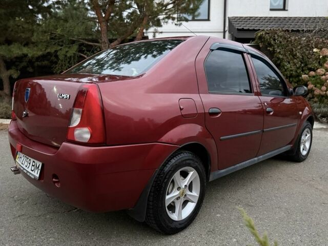 Красный Дачия Логан, объемом двигателя 1.4 л и пробегом 140 тыс. км за 2900 $, фото 5 на Automoto.ua