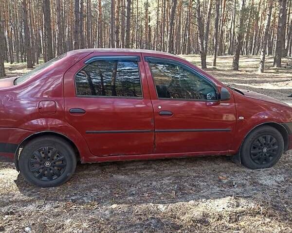 Красный Дачия Логан, объемом двигателя 1.4 л и пробегом 150 тыс. км за 2700 $, фото 4 на Automoto.ua