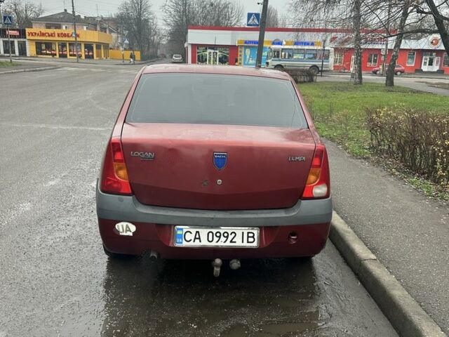 Червоний Дачія Logan, об'ємом двигуна 1.4 л та пробігом 280 тис. км за 3600 $, фото 9 на Automoto.ua