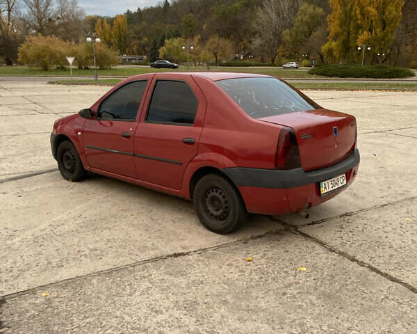 Красный Дачия Логан, объемом двигателя 1.39 л и пробегом 380 тыс. км за 2300 $, фото 3 на Automoto.ua