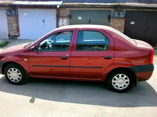 Красный Дачия Логан, объемом двигателя 1.4 л и пробегом 114 тыс. км за 1800 $, фото 2 на Automoto.ua