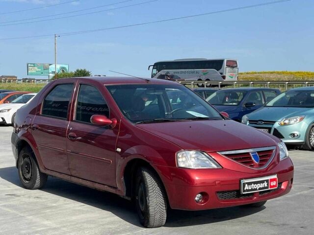Красный Дачия Логан, объемом двигателя 1.6 л и пробегом 226 тыс. км за 3990 $, фото 2 на Automoto.ua