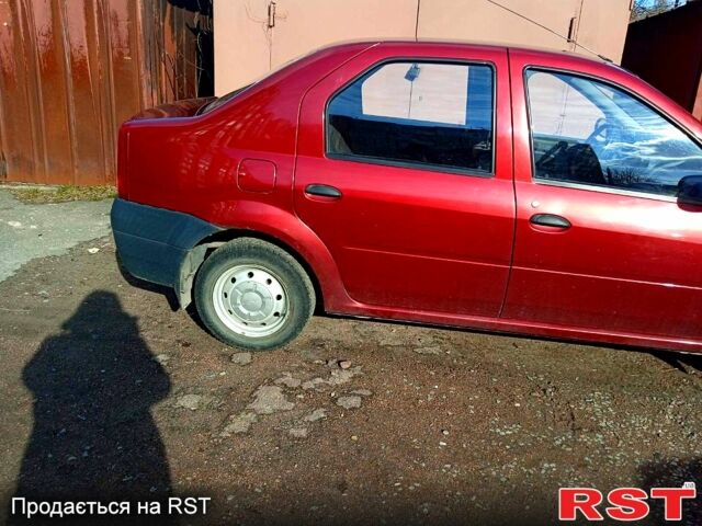 Красный Дачия Логан, объемом двигателя 1.4 л и пробегом 230 тыс. км за 3000 $, фото 6 на Automoto.ua