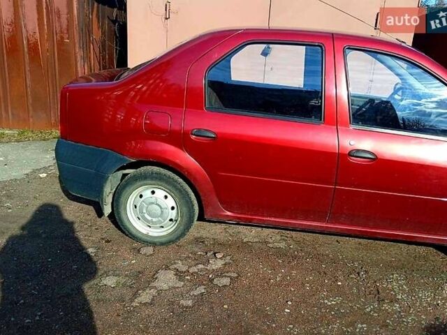 Красный Дачия Логан, объемом двигателя 1.4 л и пробегом 230 тыс. км за 3000 $, фото 12 на Automoto.ua