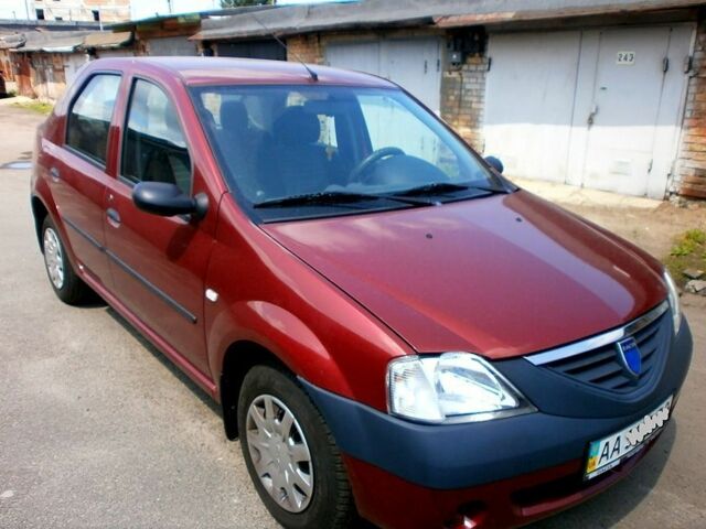 Красный Дачия Логан, объемом двигателя 1.4 л и пробегом 114 тыс. км за 1800 $, фото 4 на Automoto.ua