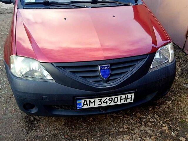 Красный Дачия Логан, объемом двигателя 1.4 л и пробегом 230 тыс. км за 3000 $, фото 3 на Automoto.ua