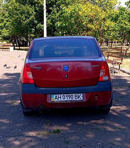 Красный Дачия Логан, объемом двигателя 1.6 л и пробегом 108 тыс. км за 3300 $, фото 3 на Automoto.ua