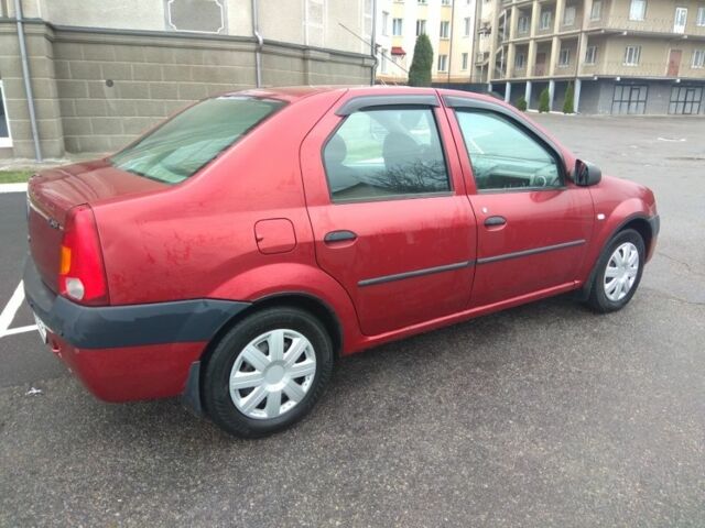 Красный Дачия Логан, объемом двигателя 1.4 л и пробегом 250 тыс. км за 3500 $, фото 1 на Automoto.ua