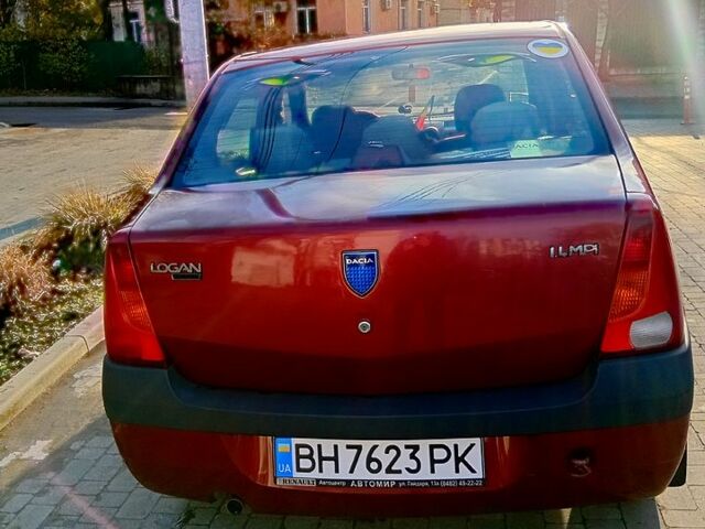 Красный Дачия Логан, объемом двигателя 1.4 л и пробегом 23 тыс. км за 3250 $, фото 4 на Automoto.ua