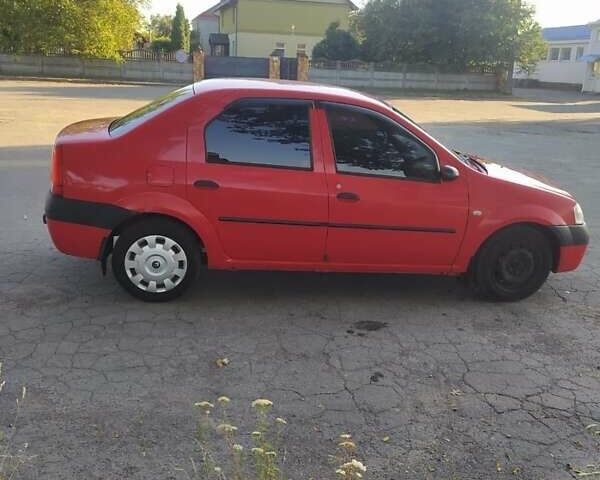 Красный Дачия Логан, объемом двигателя 1.39 л и пробегом 153 тыс. км за 3550 $, фото 1 на Automoto.ua