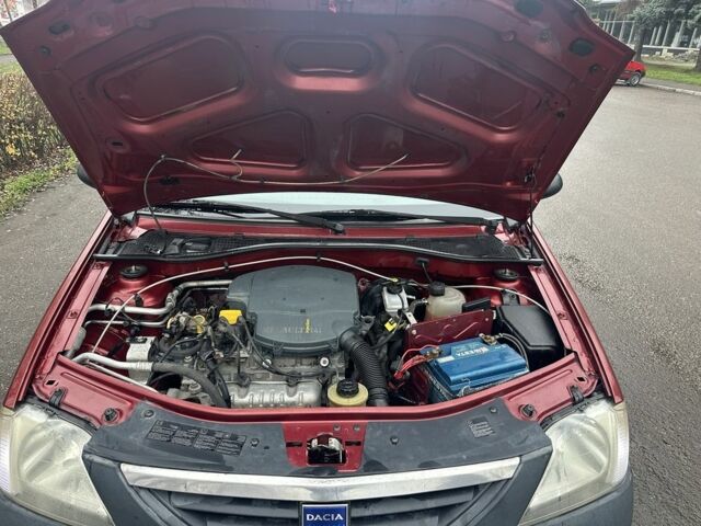 Червоний Дачія Logan, об'ємом двигуна 1.4 л та пробігом 280 тис. км за 3600 $, фото 5 на Automoto.ua