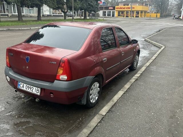 Червоний Дачія Logan, об'ємом двигуна 1.4 л та пробігом 280 тис. км за 3600 $, фото 6 на Automoto.ua