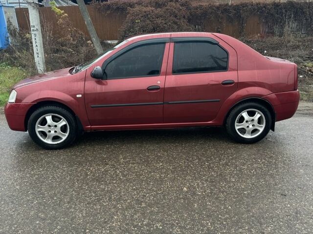 Красный Дачия Логан, объемом двигателя 1.6 л и пробегом 2 тыс. км за 4500 $, фото 1 на Automoto.ua