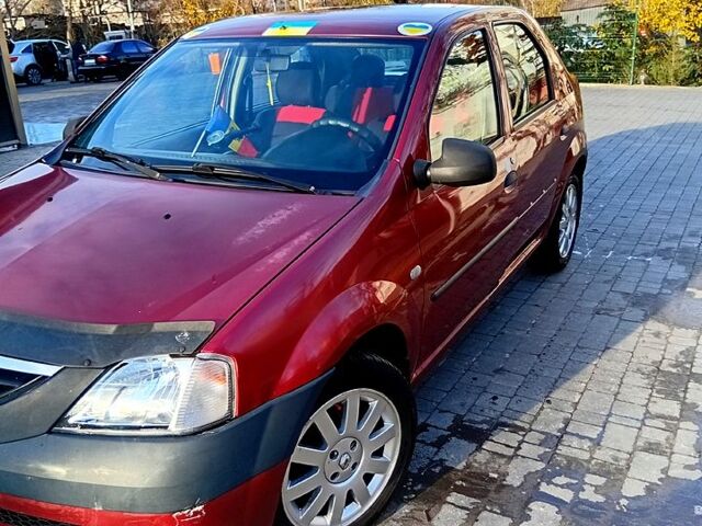 Червоний Дачія Logan, об'ємом двигуна 1.4 л та пробігом 23 тис. км за 3250 $, фото 6 на Automoto.ua