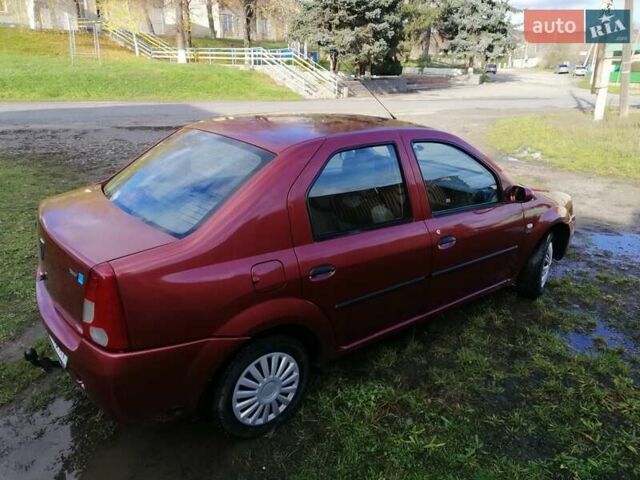 Красный Дачия Логан, объемом двигателя 1.4 л и пробегом 197 тыс. км за 2690 $, фото 6 на Automoto.ua