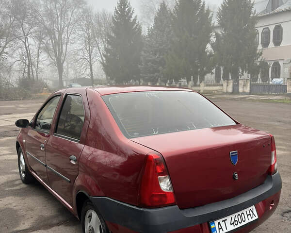 Красный Дачия Логан, объемом двигателя 1.4 л и пробегом 169 тыс. км за 3600 $, фото 3 на Automoto.ua