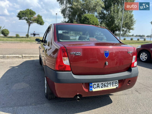 Красный Дачия Логан, объемом двигателя 1.39 л и пробегом 127 тыс. км за 5000 $, фото 3 на Automoto.ua
