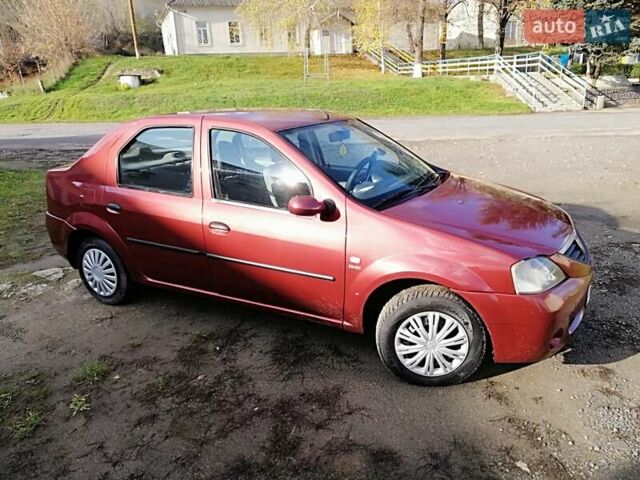 Красный Дачия Логан, объемом двигателя 1.4 л и пробегом 197 тыс. км за 2690 $, фото 3 на Automoto.ua