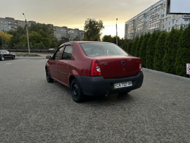 Красный Дачия Логан, объемом двигателя 1.4 л и пробегом 177 тыс. км за 3200 $, фото 2 на Automoto.ua