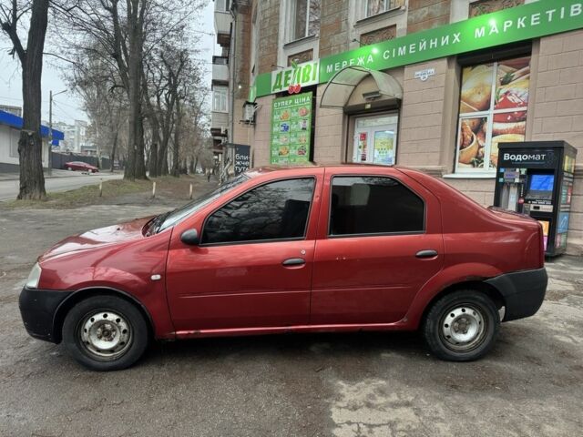 Красный Дачия Логан, объемом двигателя 1.4 л и пробегом 600 тыс. км за 1700 $, фото 2 на Automoto.ua