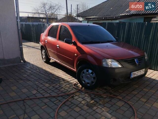 Червоний Дачія Logan, об'ємом двигуна 1.4 л та пробігом 221 тис. км за 3200 $, фото 8 на Automoto.ua