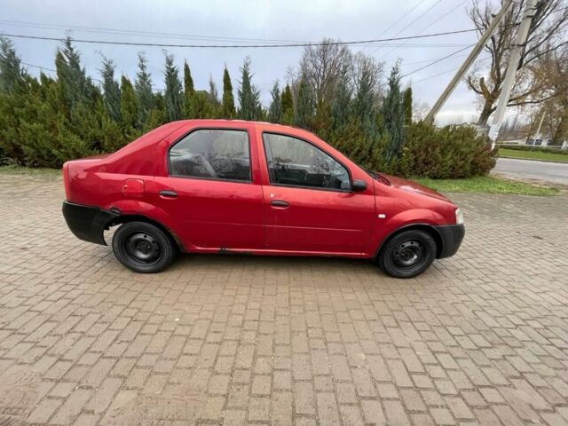 Красный Дачия Логан, объемом двигателя 1.4 л и пробегом 300 тыс. км за 1400 $, фото 1 на Automoto.ua