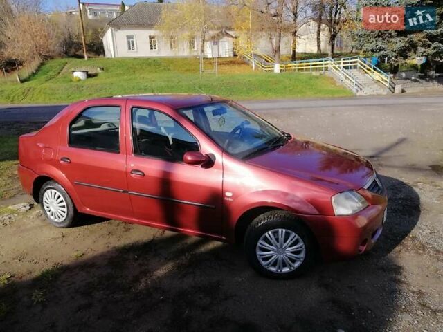 Красный Дачия Логан, объемом двигателя 1.4 л и пробегом 197 тыс. км за 2690 $, фото 1 на Automoto.ua