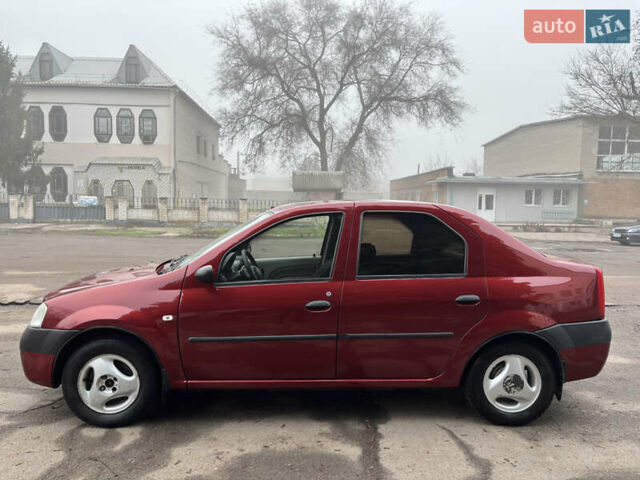 Красный Дачия Логан, объемом двигателя 1.4 л и пробегом 169 тыс. км за 3600 $, фото 2 на Automoto.ua