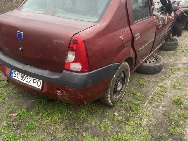 Червоний Дачія Logan, об'ємом двигуна 1.4 л та пробігом 100 тис. км за 486 $, фото 2 на Automoto.ua