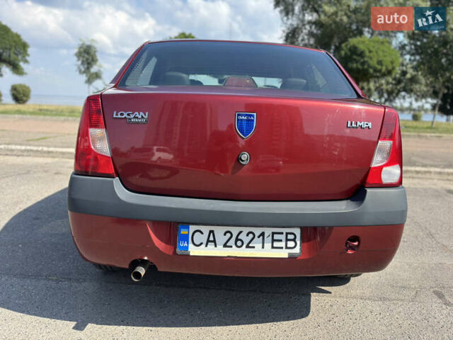 Красный Дачия Логан, объемом двигателя 1.39 л и пробегом 127 тыс. км за 5000 $, фото 4 на Automoto.ua