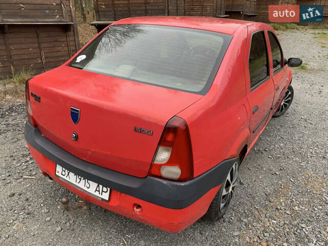 Красный Дачия Логан, объемом двигателя 1.5 л и пробегом 303 тыс. км за 2000 $, фото 7 на Automoto.ua