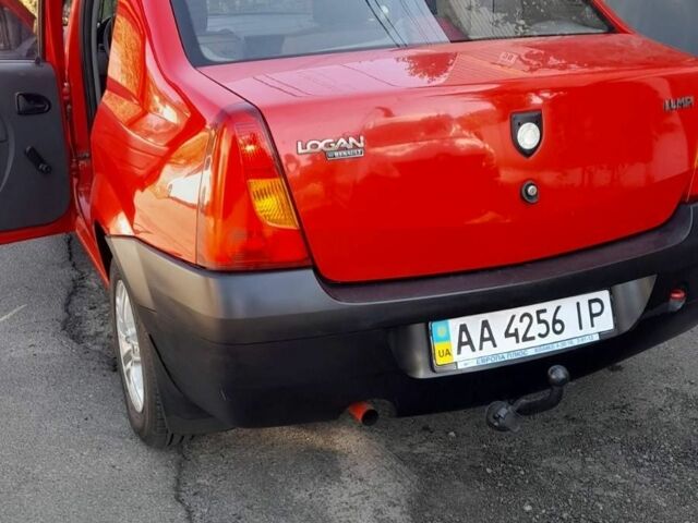 Красный Дачия Логан, объемом двигателя 1.4 л и пробегом 148 тыс. км за 2900 $, фото 3 на Automoto.ua