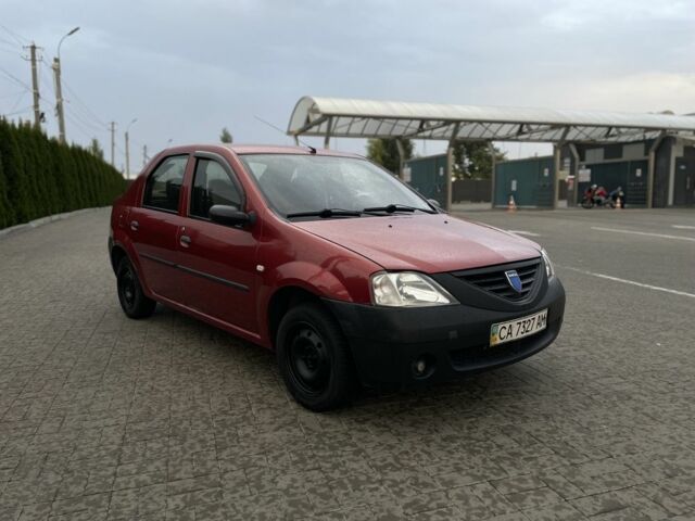 Красный Дачия Логан, объемом двигателя 1.4 л и пробегом 177 тыс. км за 3200 $, фото 4 на Automoto.ua