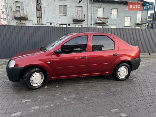 Красный Дачия Логан, объемом двигателя 1.4 л и пробегом 266 тыс. км за 2350 $, фото 3 на Automoto.ua
